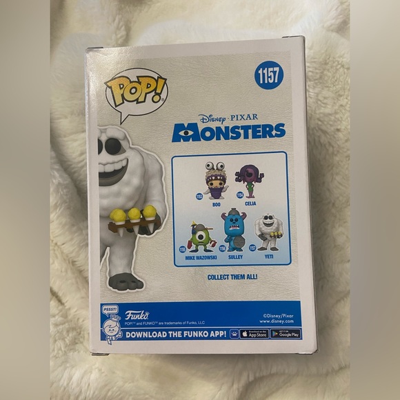 Funko Pop. Monsters. Yeti 1157 - Picture 5 of 7